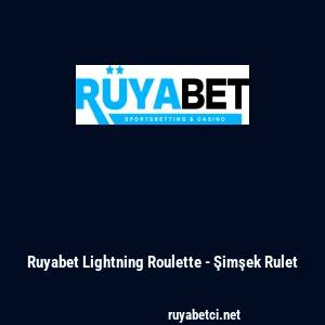 Ruyabet Lightning Roulette - Şimşek Rulet